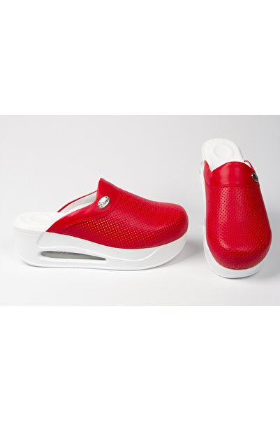 wicromed Orthopedic Sabo Slippers Red Air Sole Model:17