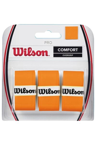 Wilson Pro Comfort 3'lü Tenis Gribi Burn Turuncu