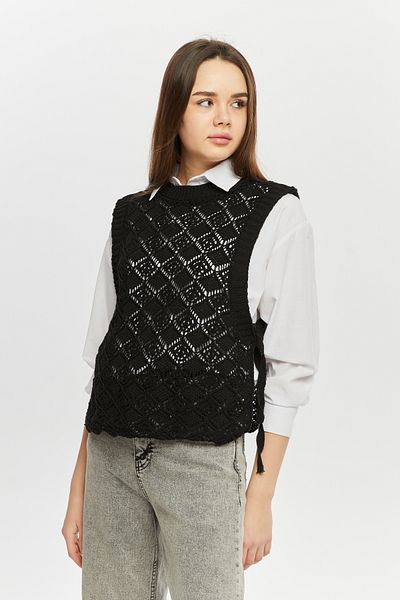 MA ananas Women's Openwork Sweater
