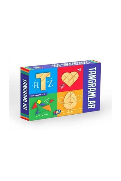 Pal Oyuncak Pal Tangrams Geometric Shapes Set