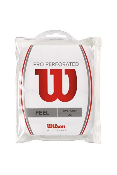 Wilson Pro Perforated 12'li Tenis Gribi Beyaz Wrz4006wh