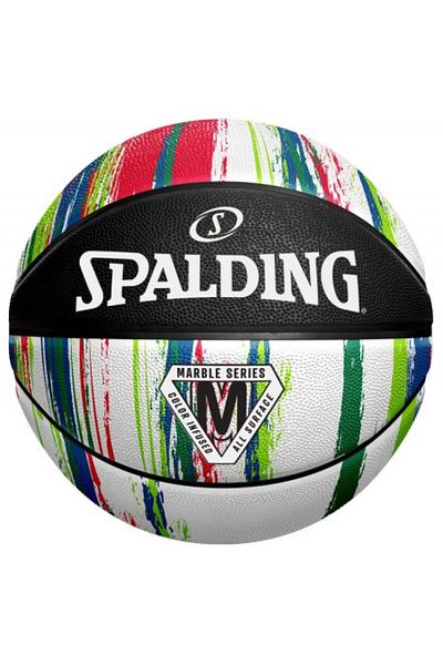 SPALDING Marble Series Alt Rainbow 2021 Basketball 84-404z