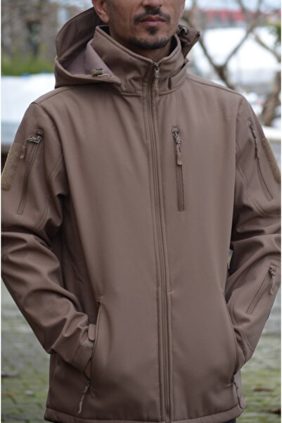 TOMRİSE TAKTİK Suya Dayanıklı Rüzgar Geçirmez Softshell İçi Polarlı Mevsimlik...