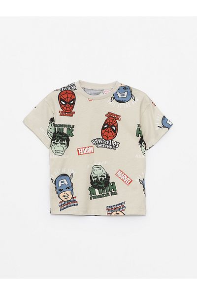 LC Waikiki Crew Neck Long Sleeve Printed Baby Boy Sweatshirt and Sweatpants 2-Piece Set