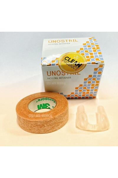 UNOSTRİL Nostril Retainer No 12 Burun Deliği Şekillendirici + ( 3M Micropore ...