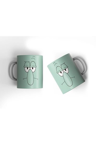 OFFSIDE Squidward Cup Sponge Bob Sponge Bob Mug Cup Squidward Printed Gift Mug Cup