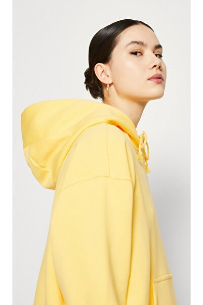 Nike Αθλητικά ρούχα Phoenix Fleece Hoodie oversized Κίτρινο γυναικείο φούτερ DQ5860-795