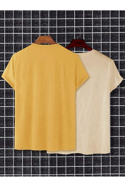 DAXİS Sportwear Company Πακέτο με 2 ανδρικά μπλουζάκια Oversize