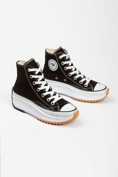 o8man Unisex Lace-up Platform Sneakers Xecalam