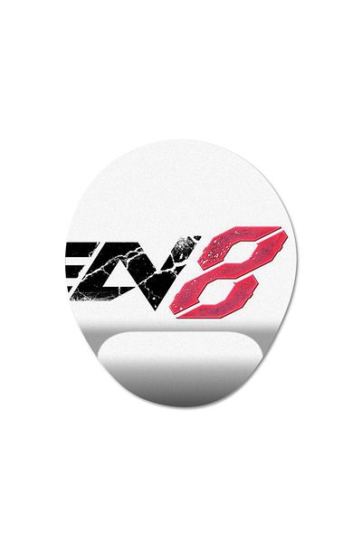 Pixxa نموذج لوحة ماوس Tekken 8 - 2 دعم للمعصم بيضاوي