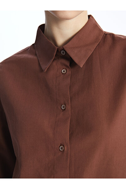 LC Waikiki Obyčejná dámská tunika s dlouhým rukávem