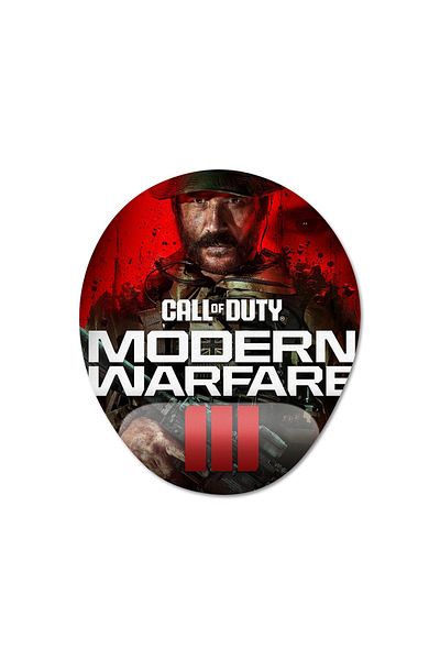 Pixxa لوحة ماوس تدعم المعصم Call of Duty Modern Warfare 3 - عبوة من قطعتين