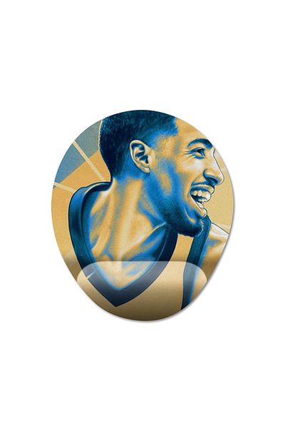 Pixxa لوحة ماوس معصم Tyrese Haliburton NBA - موديل 1 بيضاوي