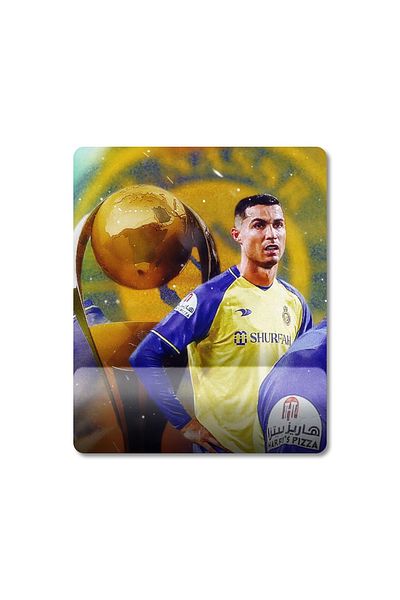 Pixxa كريستيانو رونالدو - موديل لوحة ماوس مع مسند للمعصم من Al Nassr FC - 3