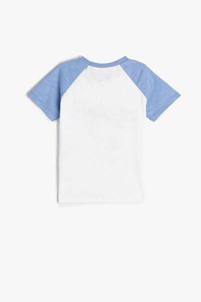 Koton Baby Boy Snoopy Printed Licensed Round Neck T-Shirt 4SMB10197TK