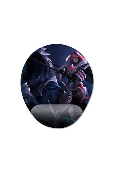 Pixxa Leomord - موديل لوحة ماوس بيضاوية الشكل لدعم المعصم من Mobile Legends 4