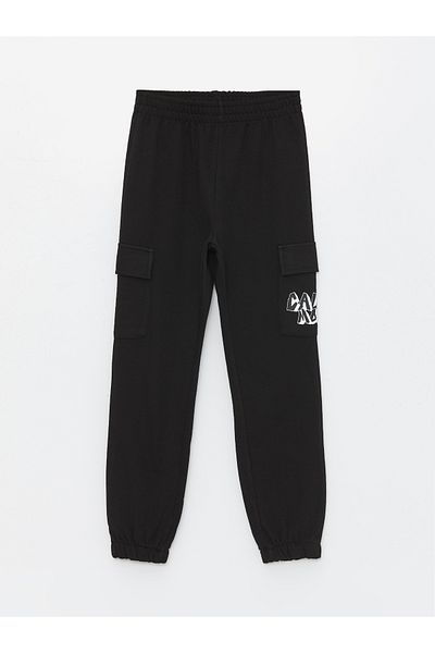 LC Waikiki Elastic Waist Girl's Cargo Sweatpants