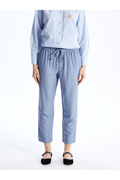 LC Waikiki Pohodlné dámské kalhoty s elastickým pasem