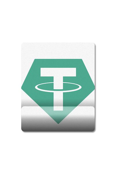 Pixxa لوحة ماوس بمحفظة مشفرة من Tether Coin مع دعم للمعصم - 1