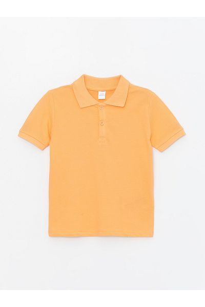 LC Waikiki Basic Baby Boy T-Shirt - Polo Collar, Short Sleeve
