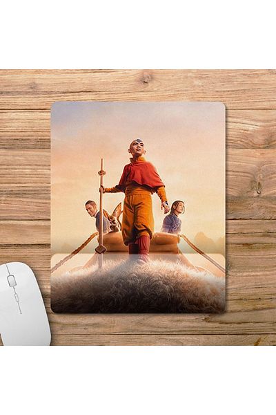 Pixxa Avatar: The Last Airbender - نموذج لوحة ماوس لسلسلة التلفزيون مع دعم المعصم - 3