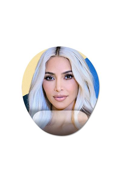 Pixxa مجموعة لوحة ماوس كيم كارداشيان مكونة من 3 قطع مع مسند للمعصم