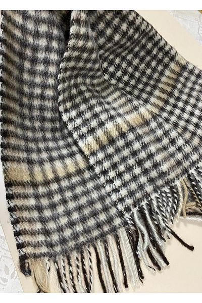 Selin Gençev Home 100% Pure Wool Scotch Knee Pad - Tv Blanket 130x170 Wool Blanket - 100% Pure Wool - Wool