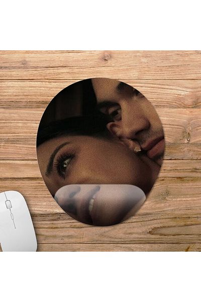 Pixxa Dark Desire Mousepad with Wrist Support Model - 1 Oval