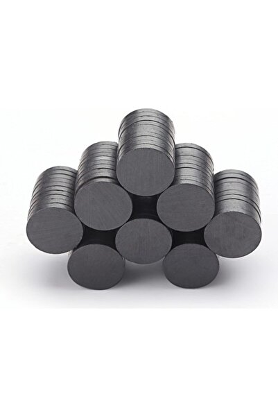 Dünya Magnet 50 Adet 18X3 mm Yuvarlak Mıknatıs, Çok Amaçlı, Süsleme Mıknatısı...