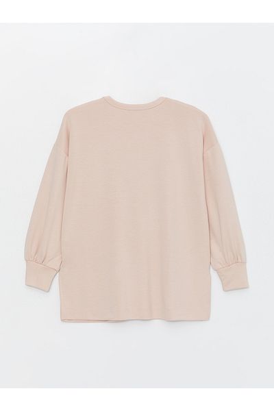 LC Waikiki Oversize Women's Tunic - Crew Neck, Plain Long Sleeve