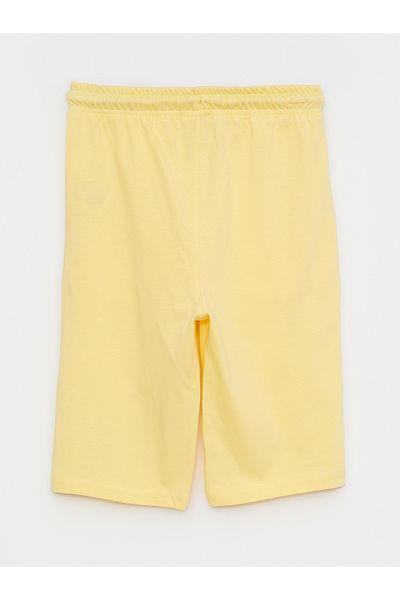 LC Waikiki Printed Cotton Boy Roller with Elastic Waist