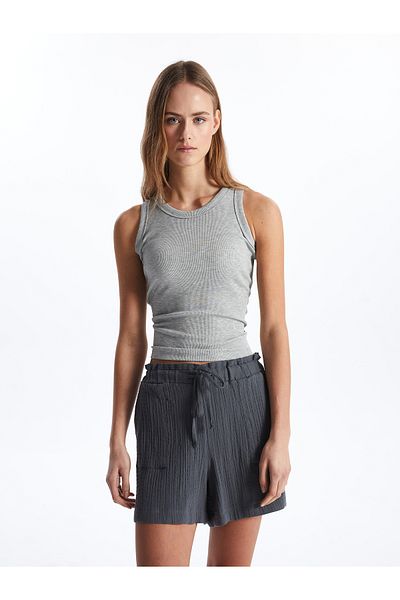 LC Waikiki Comfortable Molded Women's Shorts with Elastic Waist