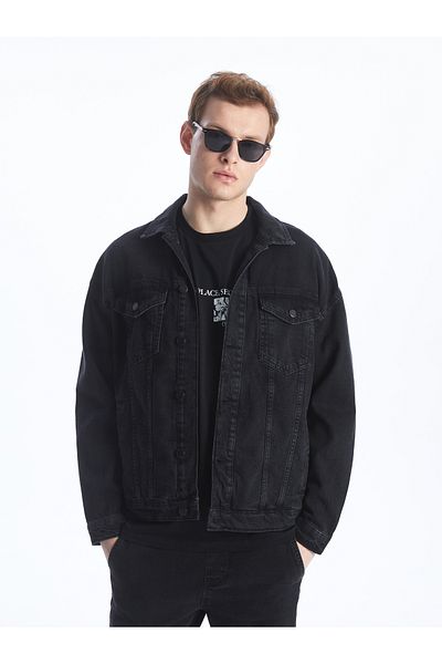 LC Waikiki Comfortable Molded Men's Jean Jacket