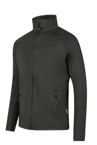 2AS Hanorac de damă Menza cu fermoar complet negru