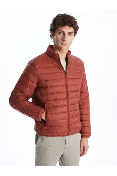 LC Waikiki Ανδρικό πουπουλένιο παλτό - Standard Fit, Stand Collar