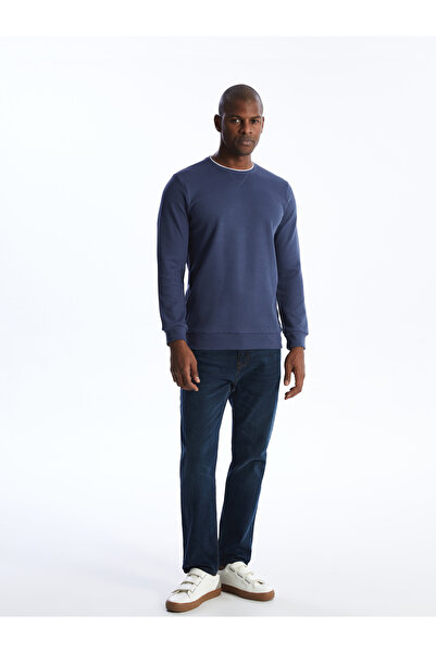 LC Waikiki Bisiklet Yaka Uzun Kollu Erkek Sweatshirt