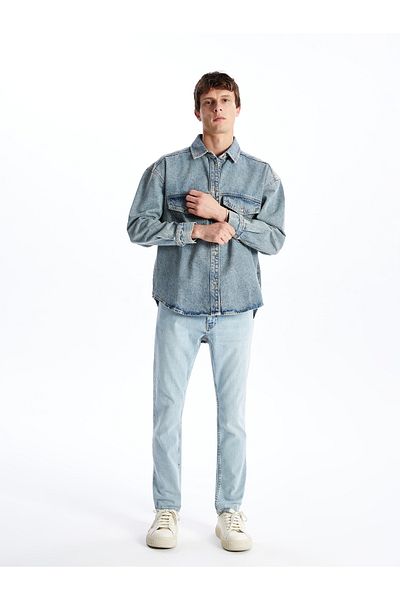 LC Waikiki Ανδρικό Skinny Fit Jean παντελόνι - 760