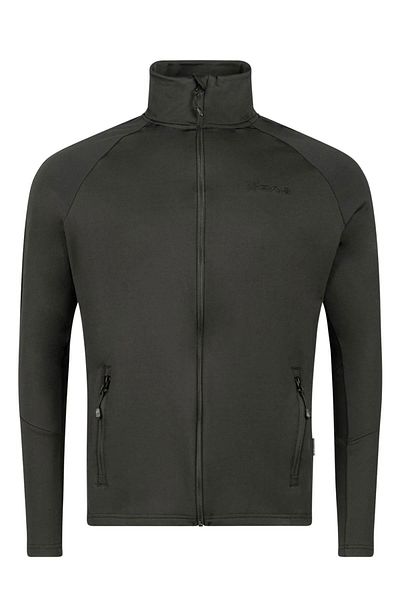 2AS Hanorac de damă Menza cu fermoar complet negru