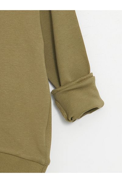 LC Waikiki Hooded Printed Long Sleeve Boys' T-Shirt