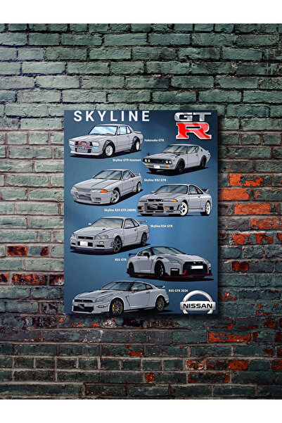 ZNC Σειρά Nissan Skyline - Απαράμιλλες χάρτινες αφίσες αυτοκινήτου