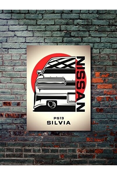 ZNC Nissan Silvia PS13 - Απαράμιλλη χάρτινη αφίσα μοτοσικλέτας