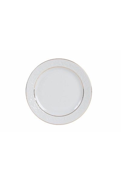 Porland Hazan Gold Gilt Flat Plate 20cm Single 04POR031036