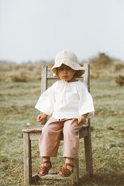 Lalia Holly Kız Çocuk Pamuk Keten Gömlek