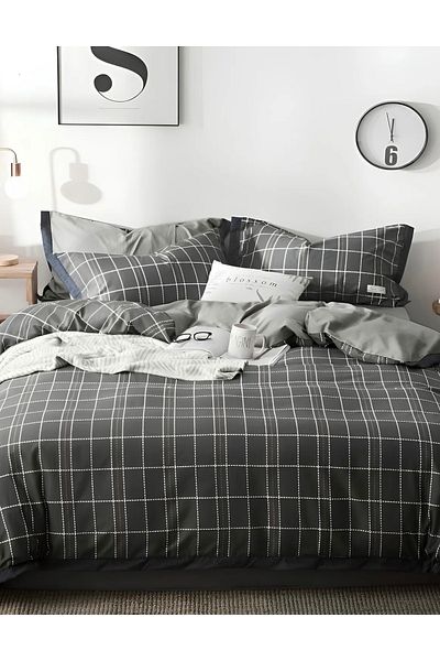 SERENART HOME ΣΕΤ ΠΑΠΛΩΜΑΤΟΣ ΔΙΠΛΗΣ ΠΡΟΣΩΠΙΚΟΤΗΤΑΣ SCOTTISH