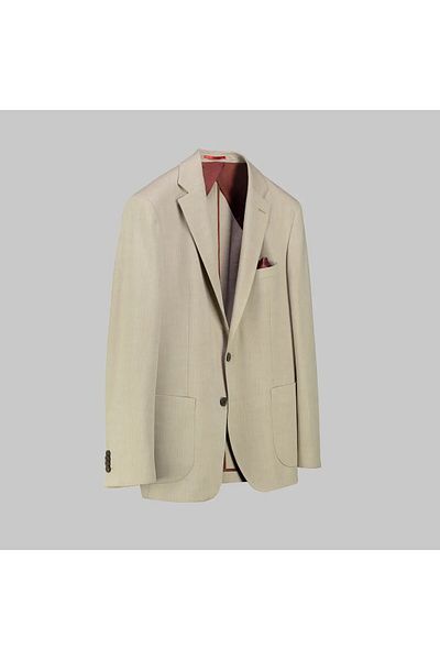 Sarar INTERVIEW MATTEO SLIM LIGHT BEIGE JACKET