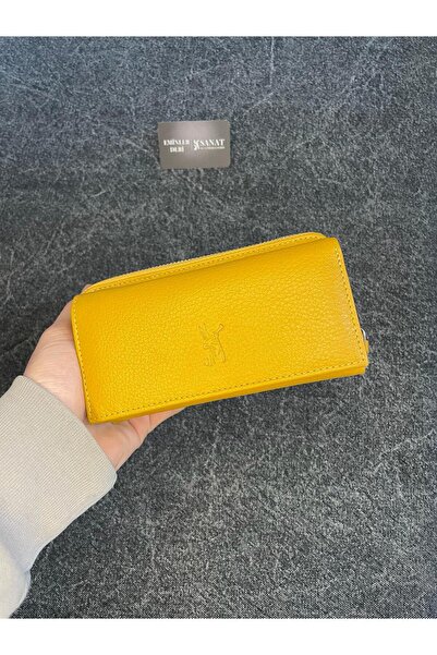 SANAT LEATHER SL-2138 hakiki deri çok kartlıklı ve fermuarlı  cüzdan (16,5 cm/9cm) SANAT