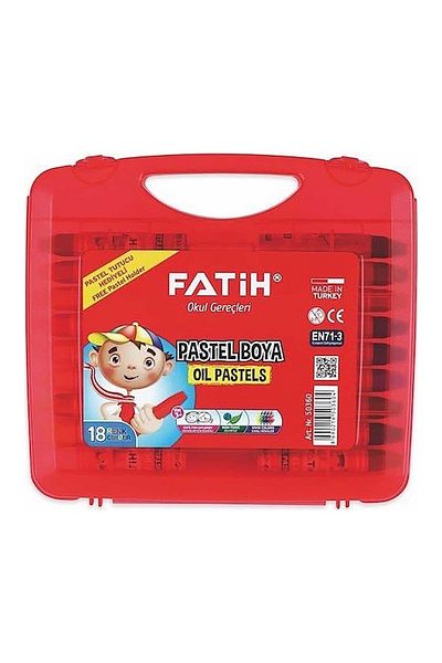Fatih King Size 18 Color Pastel Paint - with Bag