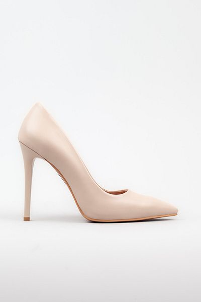 Adım Adım Women's Thin Heels Nude Color Stiletto
