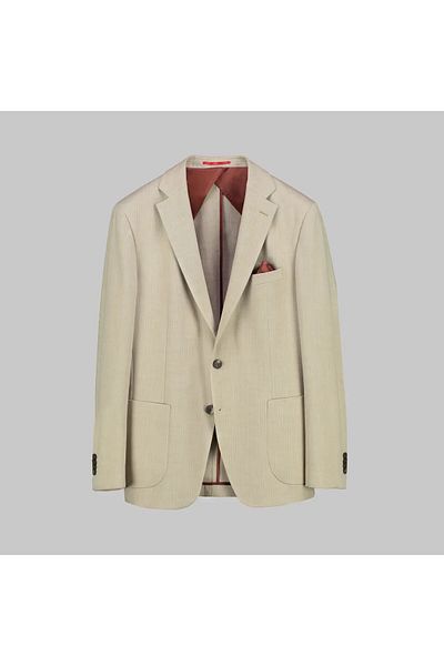 Sarar INTERVIEW MATTEO SLIM LIGHT BEIGE JACKET