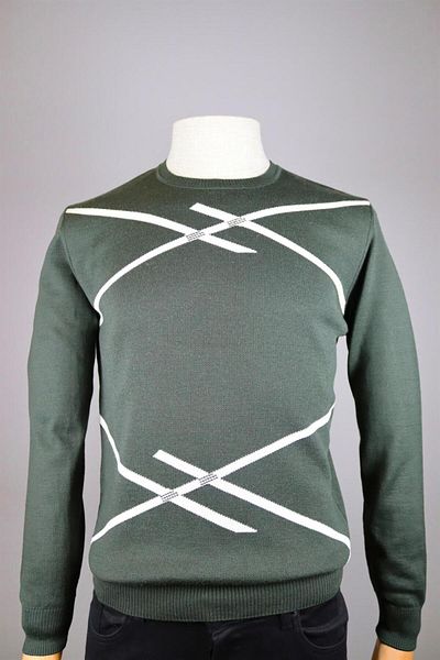 Nehir 234102501 RIVER O-COLLAR KNITWEAR KHAKI
